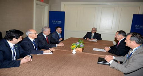 Sellal rencontre les dirigeants de trois groupes industriels américains