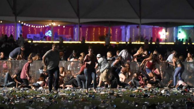 مسلح يطلق النار خلال حفل موسيقي في لاس فيغاس