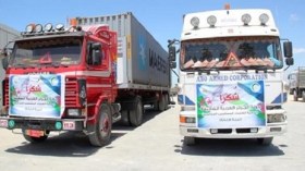 قافلة الجزائر الخيرية تصل غزة