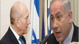 سقوط محتمل لـ “أولمرت” وصعود محتمل لـ “نتنياهو”