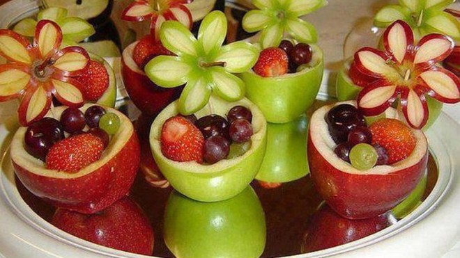 شاهدي فن تقديم الفواكه