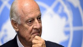 دي ميستورا: انتخابات الرئاسة في سوريا في غضون 18 شهرا