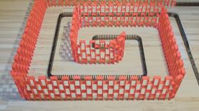 بدائع الدومينو .. فسيفساء متحركة ! لا تفوتكم مشاهدتها