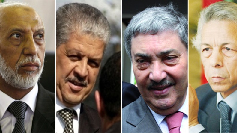 سلال وبلخادم وحمروش وبن فليس  في المزاد