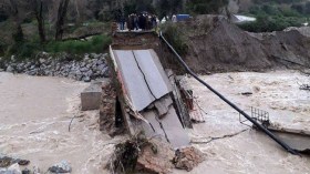 انهيار جسر في جيجل