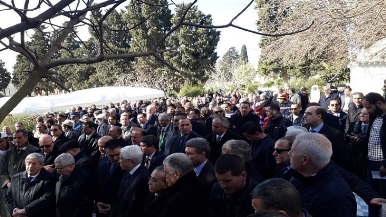 تشييع جنازة مراد مدلسي ببن عكنون