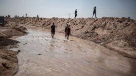 الفلسطينيون‮ ‬يحذرون‮ ‬من‮ ‬خطورة‮ ‬الخندق‮ ‬المائي‮ ‬المصري‮ ‬على‮ ‬غزة