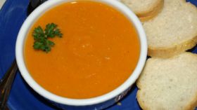 حساء العدس الأحمر