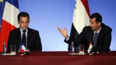 Les pourparlers Israël-Syrie au cœur de la visite de Sarkozy à Damas
