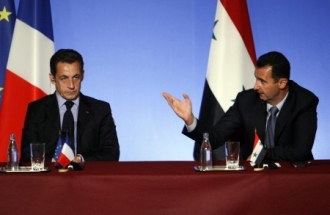 Les pourparlers Israël-Syrie au cœur de la visite de Sarkozy à Damas