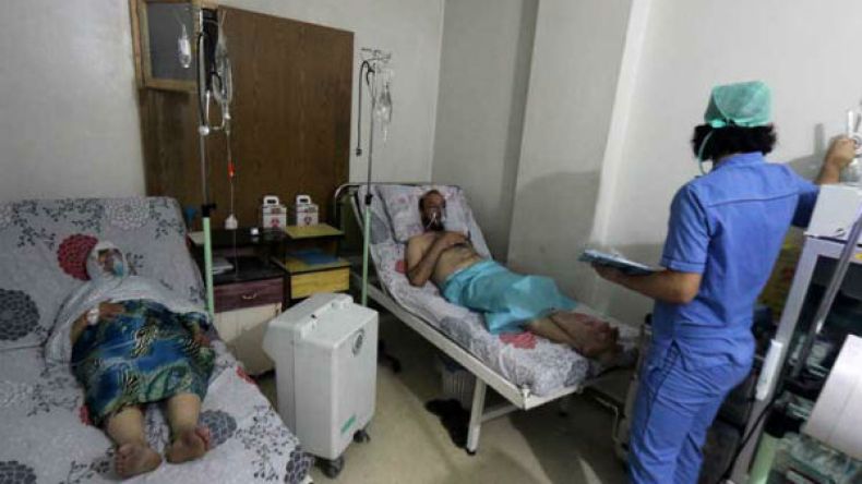 وفيات وإصابات بحلب جراء الهجوم بغازات سامة