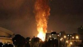 قصف إسرائيلي قرب مطار دمشق الدولي