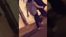 التحرش بفتاة خرجت بدون عباءة بالرياض