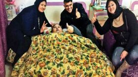 لحظة وصول المصرية الأسمن في العالم إلى الهند من أجل العلاج