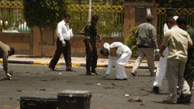 20 قتيلا على الأقل في تفجير انتحاري بأكاديمية الشرطة في اليمن