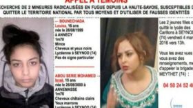 فرنسا: عودة فتاتين قاصرتين كانتا في الطريق للجهاد في سوريا!