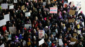 احتجاجات أمريكية بشأن سياسة الهجرة التي أعلنها ترامب