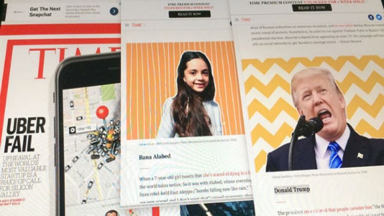 بانا العابد تتصدر قائمة مجلة “تايم” للشخصيات الأكثر نفوذا