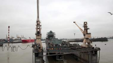 A Person Died in an Algerian warship in Russia