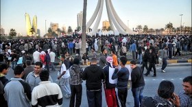 تظاهرات بالبحرين احتجاجا على سجن 13 قائدا من المعارضة
