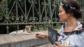 سعاد دويبي تجوب الشوارع في حملة ” نقي مخك”