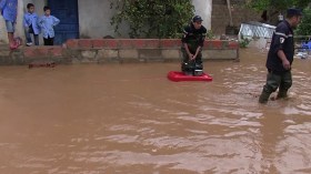 السيول تجتاح منازل في الجلفة