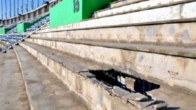 انطلاق عملية تفكيك مدرجات ملعب 5 جويلية