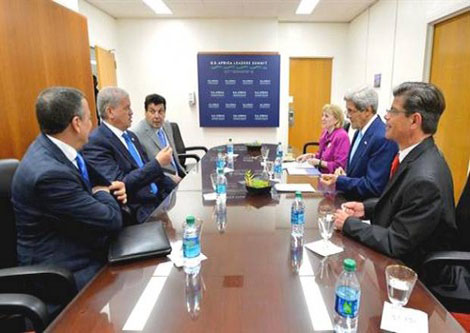 Entretien Sellal-Kerry à Washington sur la situation en Libye