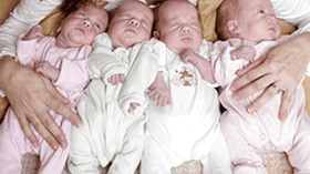 سيّدة تنجب 4 توائم بعد العقم بمستغانم