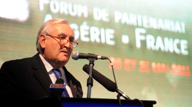 Raffarain pleads for job generating partnership between Algeria and France