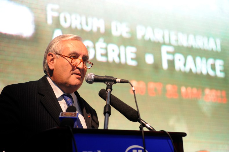Raffarain pleads for job generating partnership between Algeria and France
