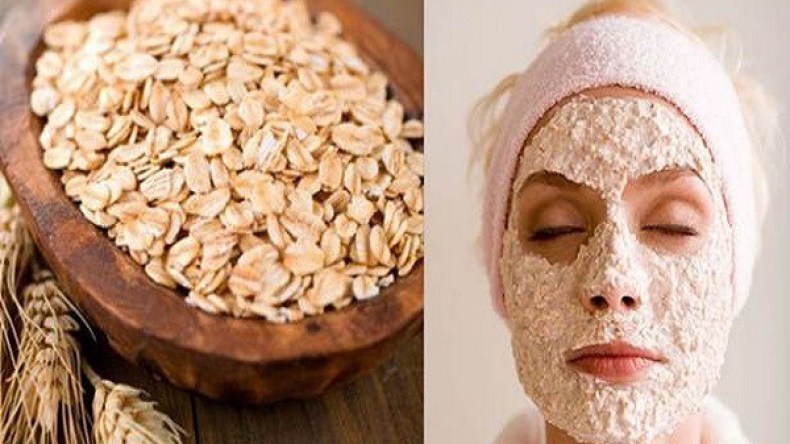 قناع الشوفان لتبييض الوجه
