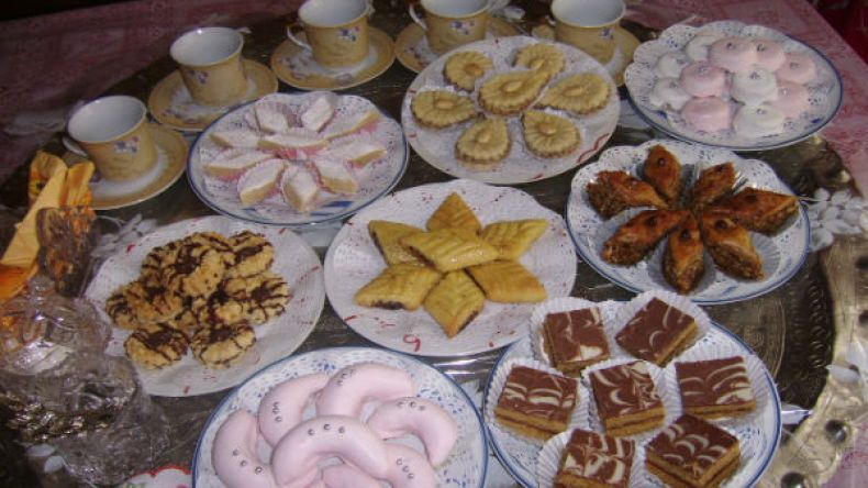 غريبية بالجلجلان، صبيعات نواد كوكو، هليلات اللوز، مقروط الفرن