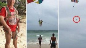 سائحة تصور مصرع زوجها على الهواء مباشرة