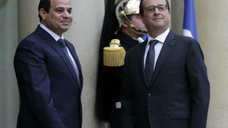 فرنسا تستقبل السيسي بدعوى قضائية!