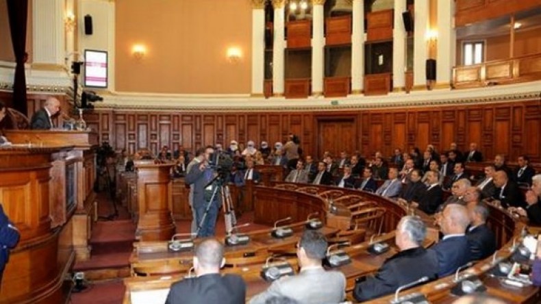 تنصيب الأعضاء الجدد بمجلس الأمة