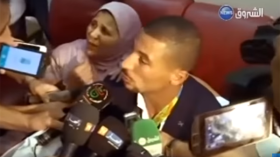 تغطية مباشرة لوصول العداء الجزائري “توفيق مخلوفي” إلى أرض الوطن