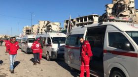 وزارة الدفاع الروسية تعلن عن إجلاء آلاف الأشخاص من شرق حلب