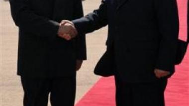 Iranian President Mahmoud Ahmadinejad  in Algiers