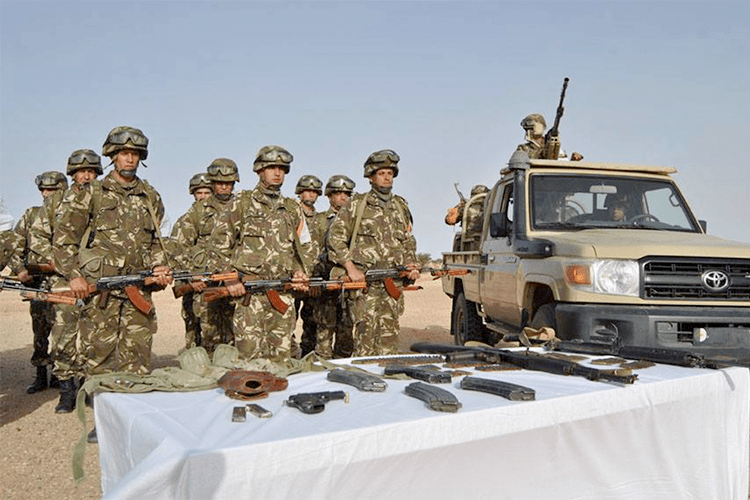 Armed forces foil an attempted to smuggle war weapons, ammunition across the border