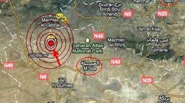 Un séisme de magnitude 3,8 dans la wilaya de M’sila