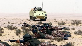 الجيش المصري يلقي القبض على 6 مسلحين في سيناء