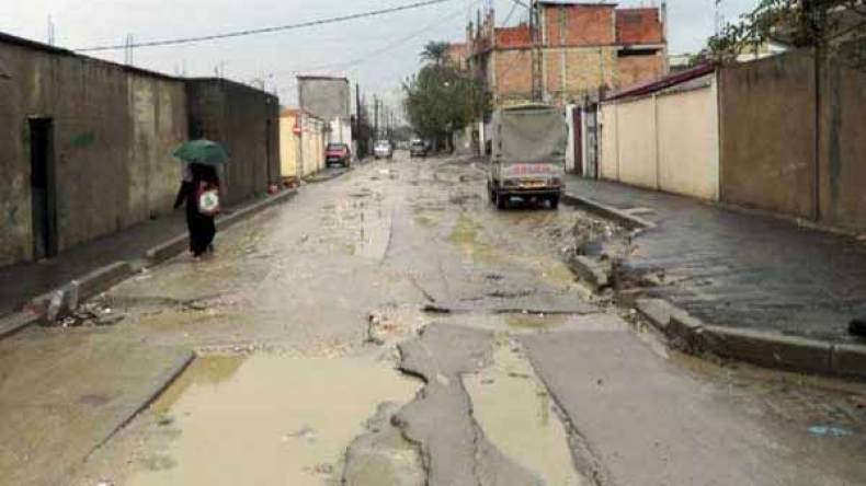 حياة بدائية في حي أولاد إبراهيم ببلدية حمادي