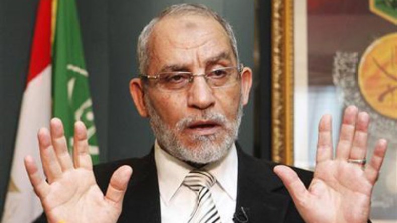 بديع: مصر يحكمها مرسي وليس الإخوان