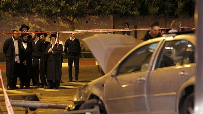 فلسطيني يصدم أربعة أشخاص بسيارة في القدس