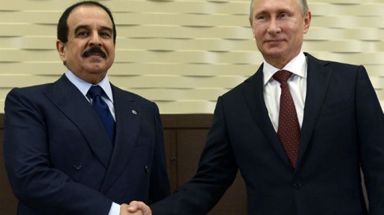 بوتين يبحث مع ملك البحرين الثلاثاء محاربة الإرهاب