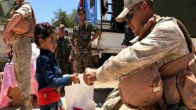 روسيا تبعث بمساعدات إنسانية لسكان الغوطة