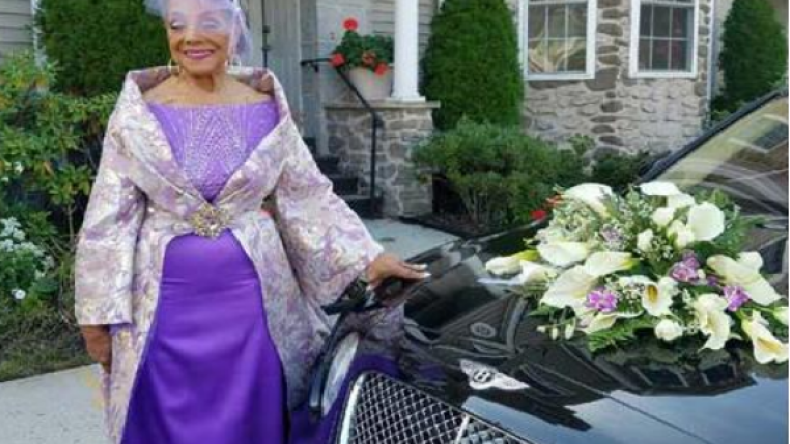 حسناء ثمانينية تتألق في حفل زفافها وتنال إعجاب الآلاف