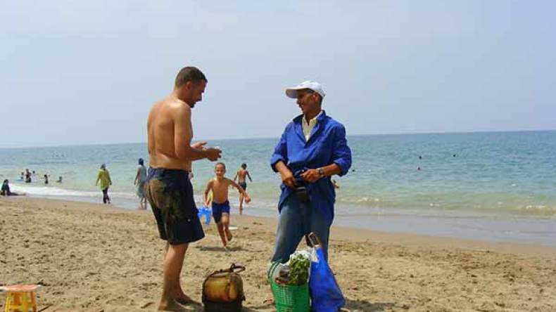 مكسرات سامة تهدد المصطافين على الشواطئ