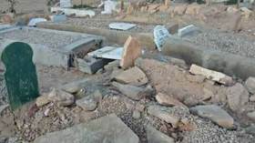 شاب يخرّب شواهد 171 قبر في بوسعادة